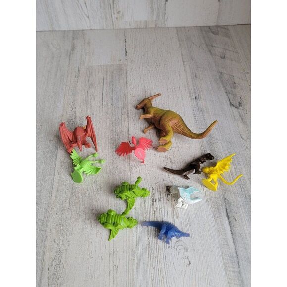Variety dinosaur play set T-Rex Broncosaurus toy figure - Picture 7 of 7